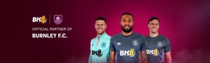 BK8 đối tác của Burnley FC